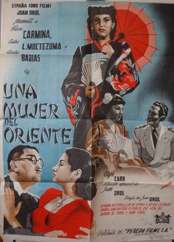 una mujer de oriente 1950 poster