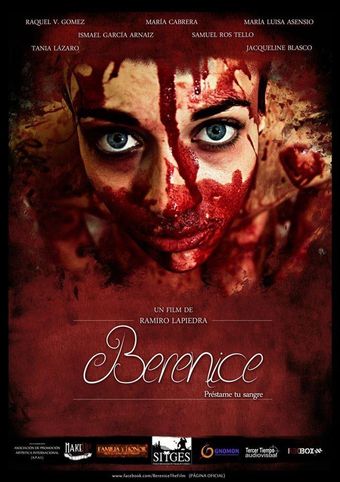 berenice, préstame tu sangre 2013 poster