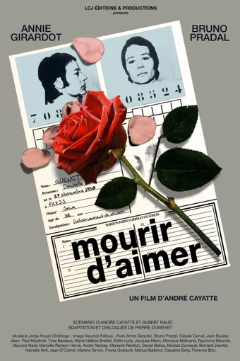 mourir d'aimer... 1971 poster