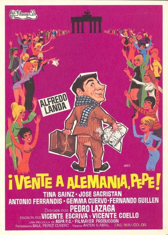 vente a alemania, pepe 1971 poster