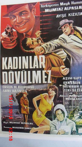 kadinlar dövülmez 1966 poster