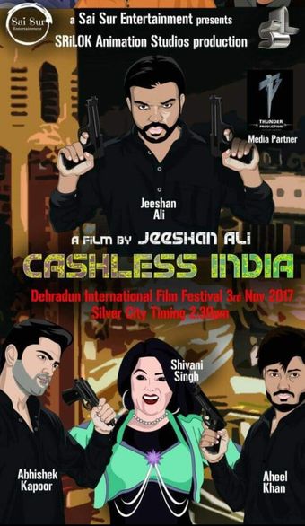 cashless india 2019 poster