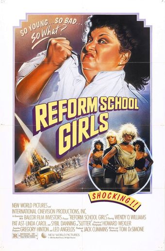 reform school girls 1986 poster