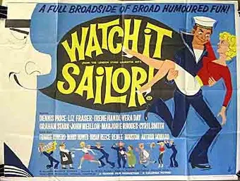 watch it, sailor! 1961 poster