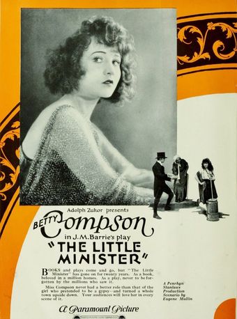 the little minister 1921 poster