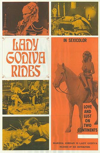 lady godiva rides 1968 poster