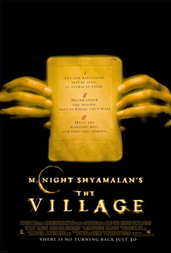 the village 2004 poster