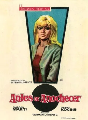 antes de anochecer 1963 poster