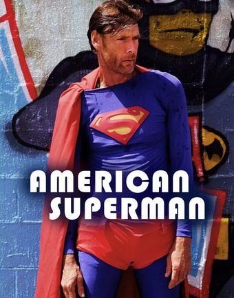 american superman poster