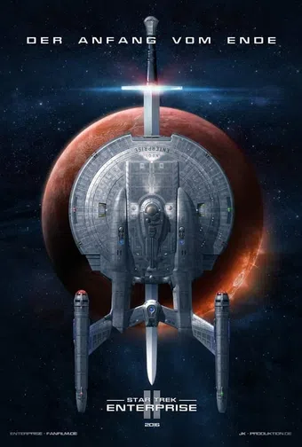 star trek enterprise ii: der anfang vom ende 2016 poster