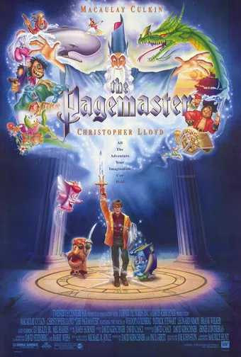 the pagemaster 1994 poster