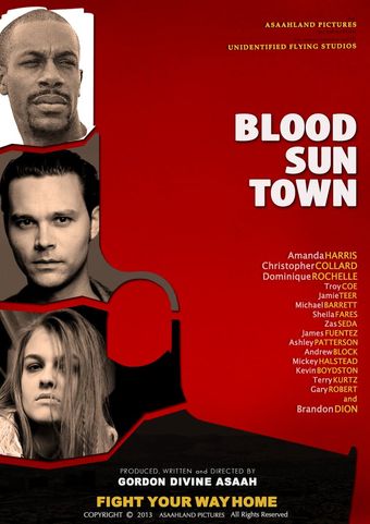 blood sun town 2013 poster