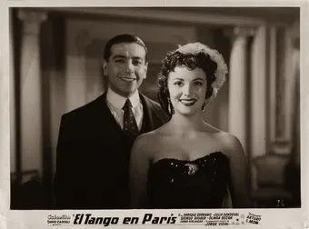 el tango en parís 1956 poster