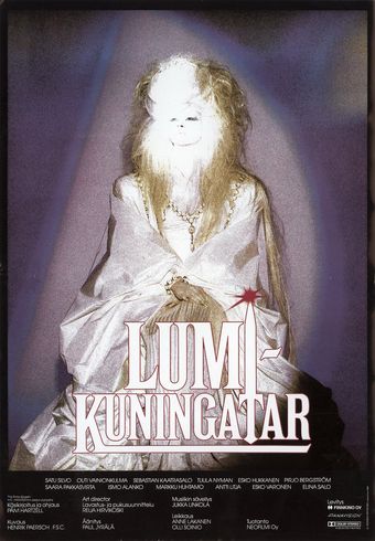 lumikuningatar 1986 poster