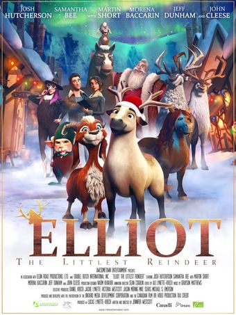 elliot the littlest reindeer 2018 poster