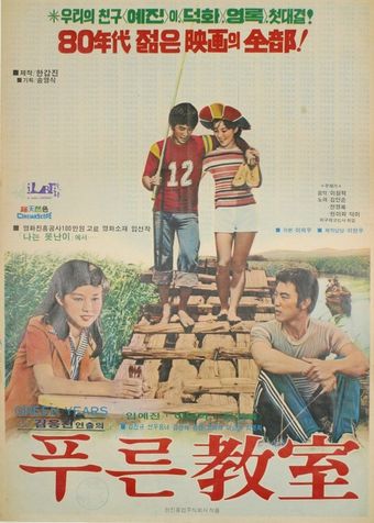 puleun gyoshil 1976 poster