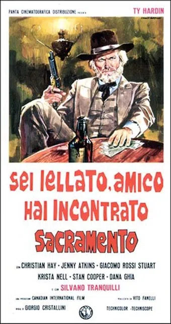 sei iellato, amico hai incontrato sacramento 1972 poster