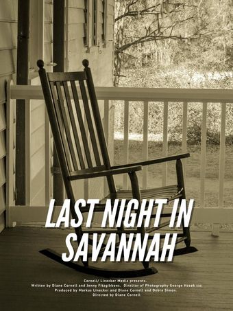 last night in savannah poster