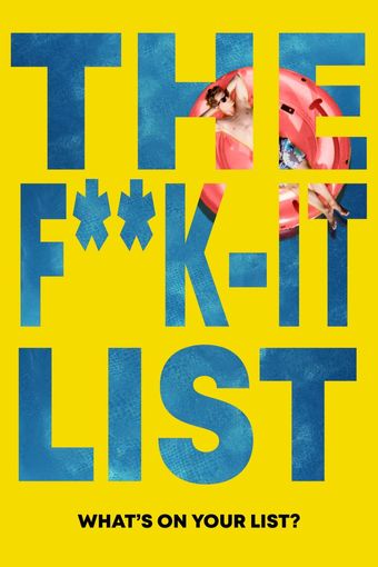 the f**k-it list 2020 poster