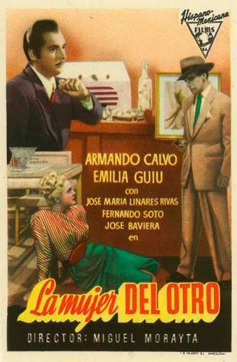 la mujer del otro 1948 poster