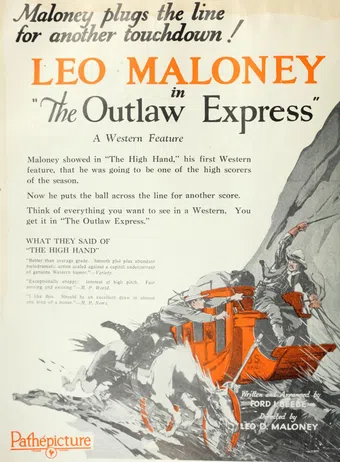 the outlaw express 1926 poster