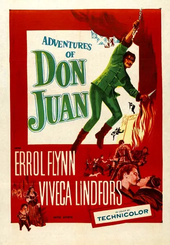 adventures of don juan 1948 poster