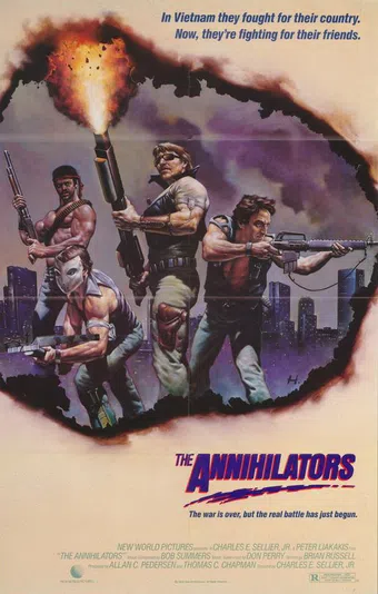 the annihilators 1985 poster