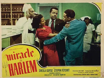 miracle in harlem 1948 poster