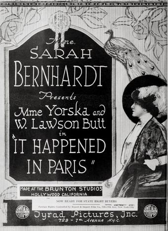 it happened in paris 1919 poster