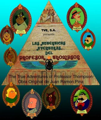 las auténticas aventuras del profesor thompson 1992 poster