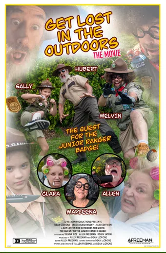 get lost in the outdoors the movie: the quest for the junior ranger badge 2021 poster