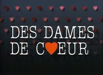 des dames de coeur 1986 poster