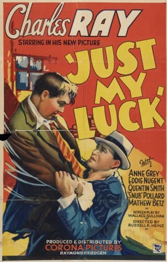 just my luck 1935 poster