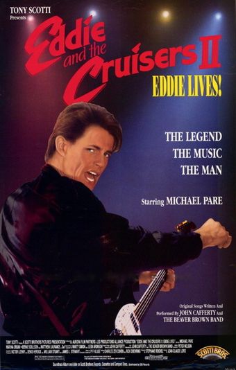 eddie and the cruisers ii: eddie lives! 1989 poster