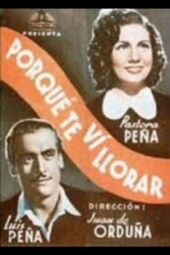 porque te vi llorar 1941 poster