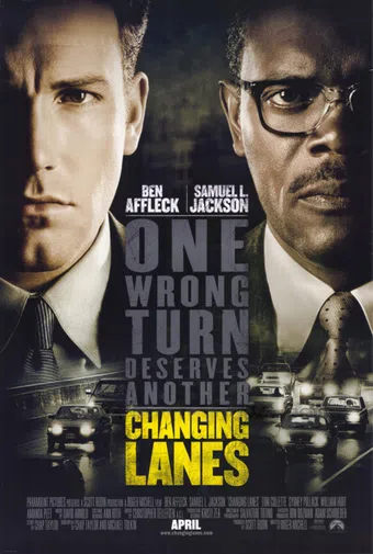 changing lanes 2002 poster