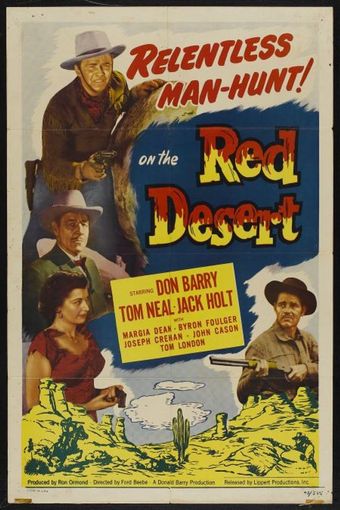 red desert 1949 poster