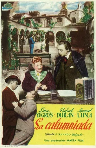 la calumniada 1947 poster