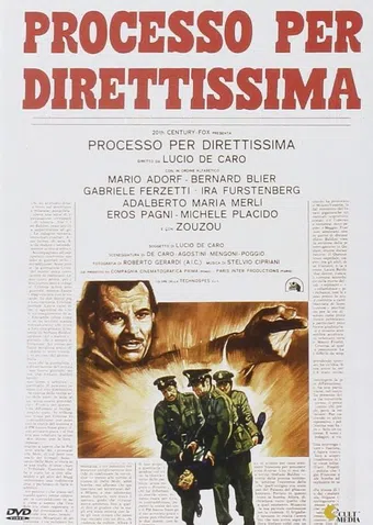 processo per direttissima 1974 poster