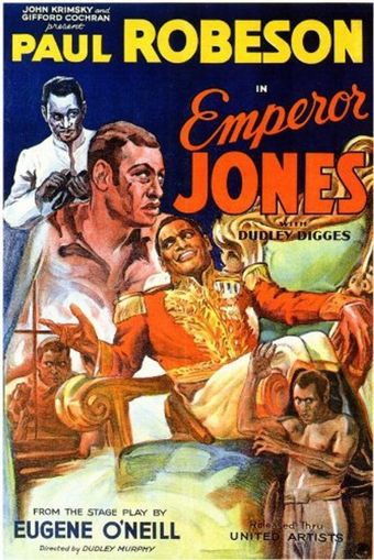 the emperor jones 1933 poster