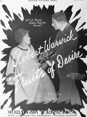 fruits of desire 1916 poster