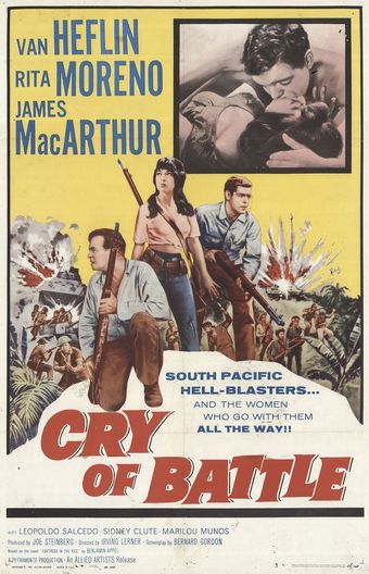 cry of battle 1963 poster