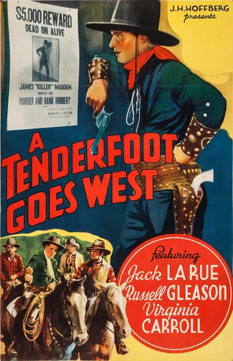 a tenderfoot goes west 1936 poster