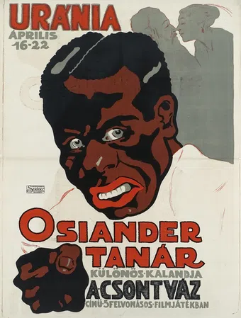 das skelett 1916 poster