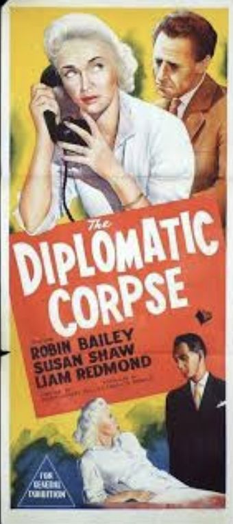 the diplomatic corpse 1958 poster