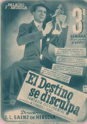 el destino se disculpa 1945 poster