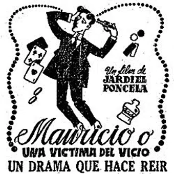 mauricio o una víctima del vicio 1940 poster