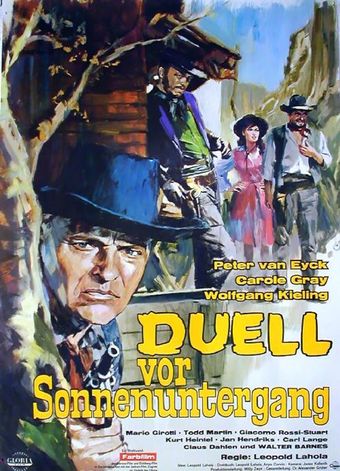 duell vor sonnenuntergang 1965 poster