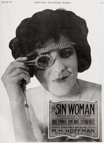 the sin woman 1917 poster