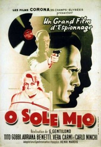 o sole mio 1946 poster